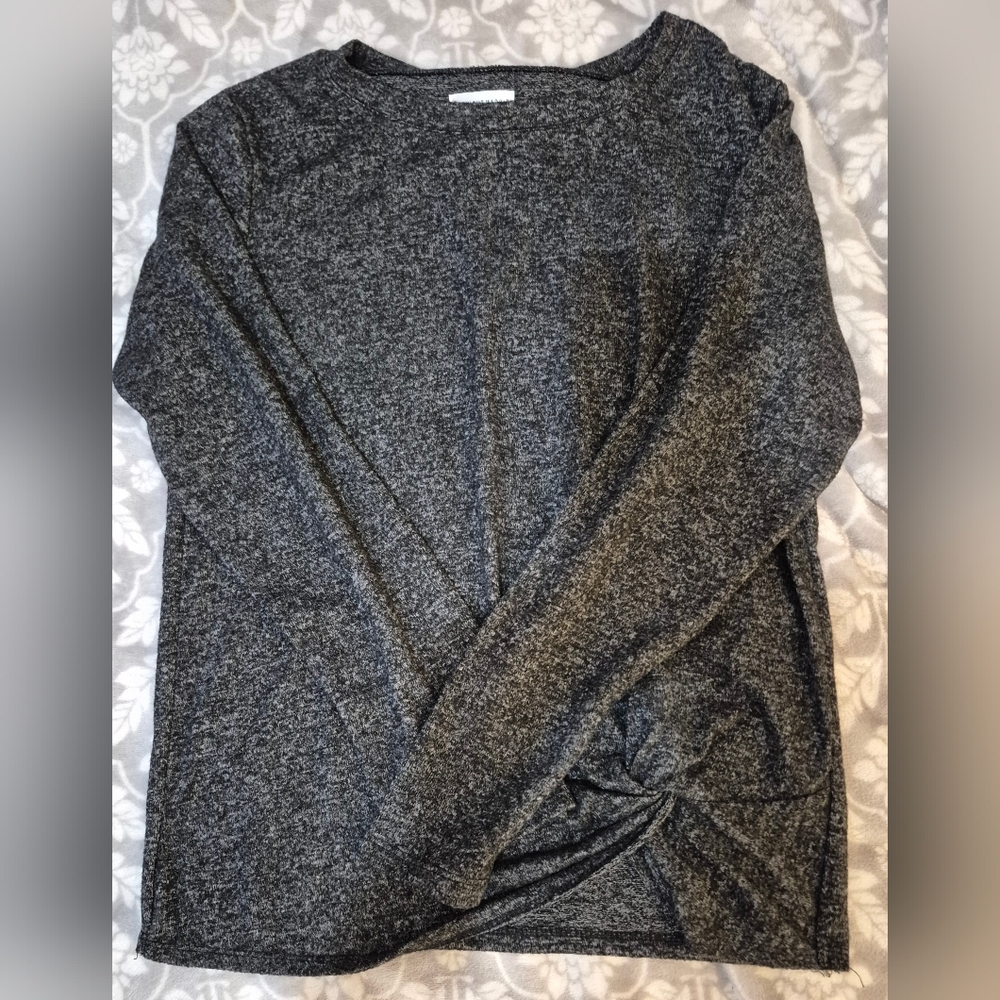 Ladies Dark Gray Sweater